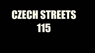 Czech Streets 115 Cook with huge tits and mega clit