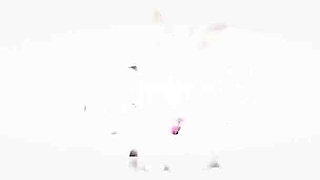 Amazingly Sexy Blonde with Big Natural Tits Makes a Big Cock Guy Cums Twice for Halloween