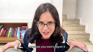 Shamelesscouple Stepdaughter Sucks Stepdad's Big Cock Deep Throat Cum Swallow POV