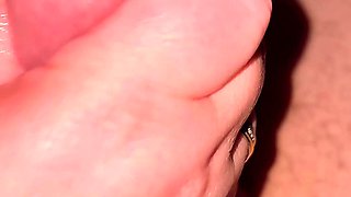 Amateur Handjob Nice Feet Close up
