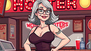 Hooters Cartoon Art