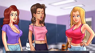 New desi stepmom in summertime saga adventure