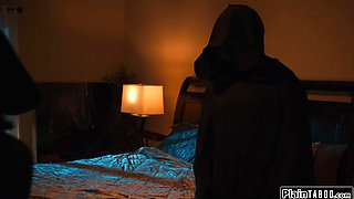 GHOST PROBLEM is SOLVED with BIG BLACK DICK pounding