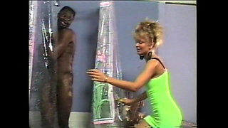 Super Hot MILF Finds a Big Black Cock in Her Shower