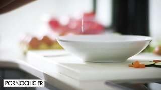 Cute Lea Guerlin - standing doggystyle smut - PORNOCHIC