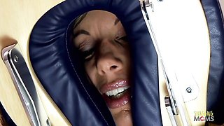 Sneaky darling at milf action