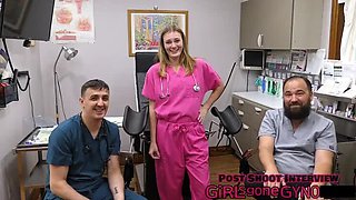 Cheerleader Tyler Lynn Gets Intense Sports Physical Exam Fingering Moaning