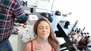Behind the Scene from Halloween Orgy with May Akemi, Sayuri Sakai