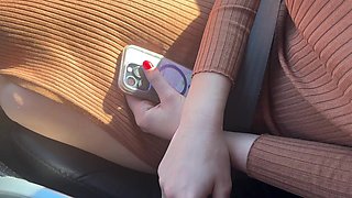 Slim Bubble-assed Beauty Granted Me Unforgettable Sex In The Car To Thank Me For Giving Her a Lift