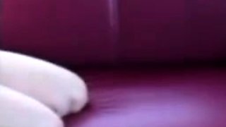 Amateur striptease and Solo masturbation