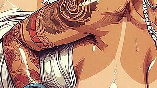 Slut Bride Girl Hard Sex, Curvy Woman with Big Tits Sucking Big Dick, Slave Woman,bdsm