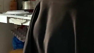 My Brother-in-law Fucks Me in the Kitchen While My Husband Works
