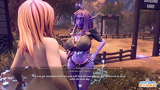 Futanari fun and excitement in this wild animated adventure