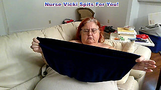 Nurse Vicki Pretends to Spit on You!