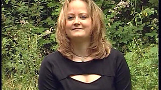 Somewhat Chubby German Girl with Very Large Breasts to Knead