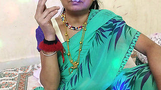 Hot fun of sex and smoking cigarettes