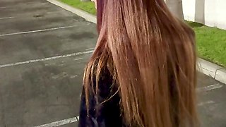 Italian Long Hair Milf Artemisia Love Public Smoking Fetish Outsice Cigarette Fetish