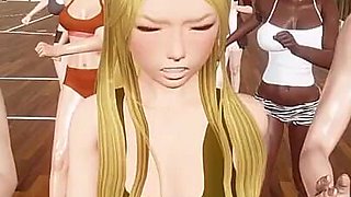 Ebony Teen Blows Fat White Loser-bound by Lust #5- Gameplay