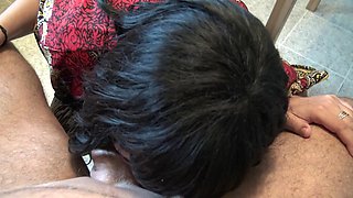 This Cleaning Lady Is Shocked!!! I Take Out My Big Cock for My Turkish Maid.