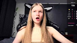 Stacked brunette goes solo toys and masturbation