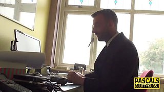 Glam submissive fucked