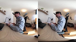 Nobody's Working - Voyeur; Big Tits Pornstar Mmf Threesome
