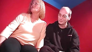 Incredible amateur porn video with a German swinger couple and the mythical Simones