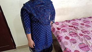 Hot Desi Maid Was Caught Stealing in the House and in Return Gave His Cock in Her Mouth