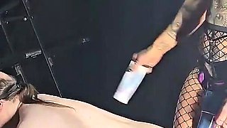 Pegging Her Pup