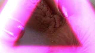 Arielle Lane - Pink Thong Try on