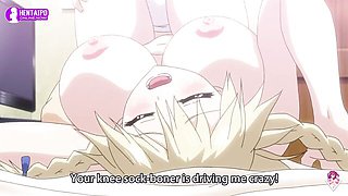 Chick's cum bath trailer by Hentai PD