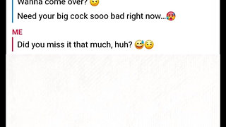 Snapchat Affair: Chubby MILF Gets Risky Creampie