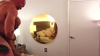 White beauty ignites wild passion with daring, sultry heat