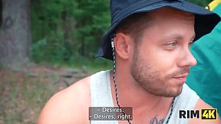 Hot Russian Teens Swap Wives for Forest Anal Fuck & Rimming