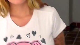 Put It All in, My Whore Neighbor Asks Me to Fuck Her Hard and Cum in Her Pussy