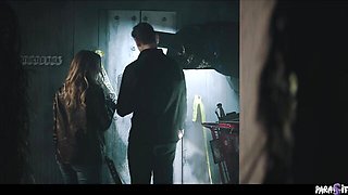 Rough Octavia and Anna's bondage clip