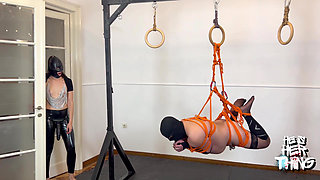 Shibari Bondage: Mouth & Ass Domination
