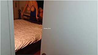 Cuckold Husband Comes Home And Catches His Slutty Wife Fucking With Her Neighbor