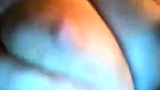 Webcam ginger sucks milk out of her huge pale pink nipples