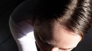 A student humped a warm youthfull teacher during his very