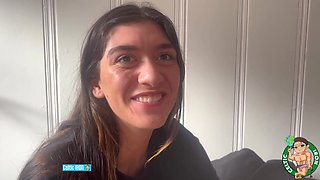 FINISH GF PRACTICE: Latina Teenage Aubry Babcock at Home in Beverly Hills Morning Missionary and gargle Facial cumshot Stream 1