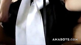 Sissy Crossdresser Amateur Anal in Skirt