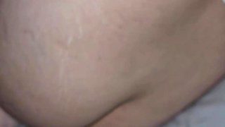 Step mom naked attracting step son making his hand slip on her ass