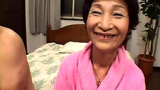 Lustful Japanese granny eager to satisfy her need for cock