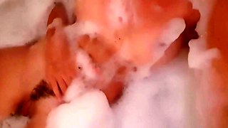 German Teen's Bathtub Masturbation ASMR