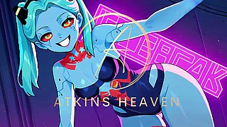 Futuristic animated robot girl Atkins'S Heaven caters to your intimate desires
