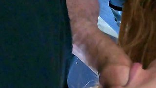 Dick Flashing and Blowjob in Subway