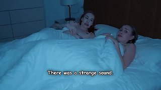 Step Sister & Step Son Fuck Step Mom in Hotel - Creampie Threesome with Toma Mur