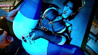 Cao Ying Sculpted for Desire: Bigboobs & Bigbutt - 3D Animation