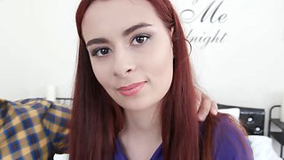 Redhead Scyley Jam Gets Ass Gaped as Her Cuck Husband Watches